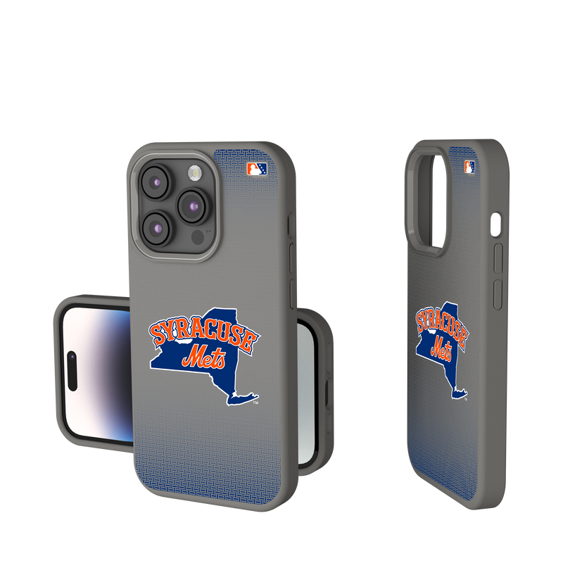Syracuse Mets Linen iPhone Soft Touch Phone Case