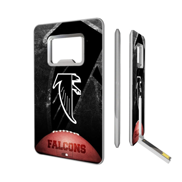 Atlanta Falcons Classic  Legendary Credit Card USB Drive with Bottle Opener 32GB