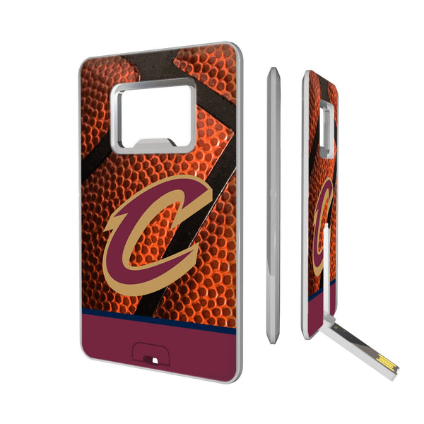 Cleveland Cavaliers Basketball Credit Card USB Drive with Bottle Opener 32GB
