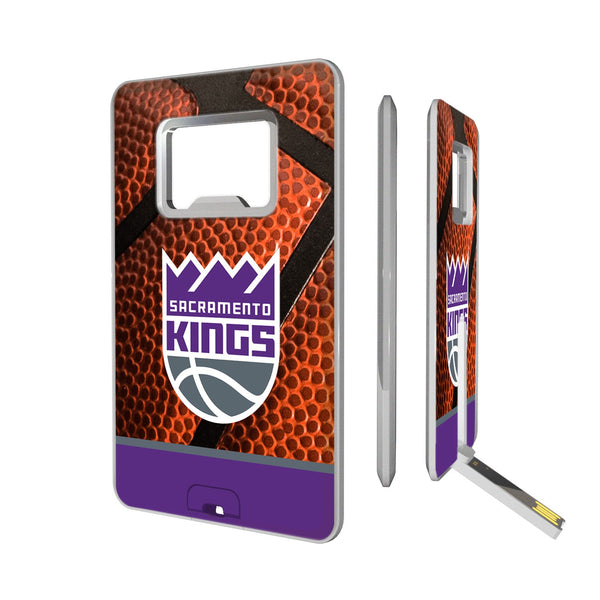 Sacramento Kings Basketball Credit Card USB Drive with Bottle Opener 32GB