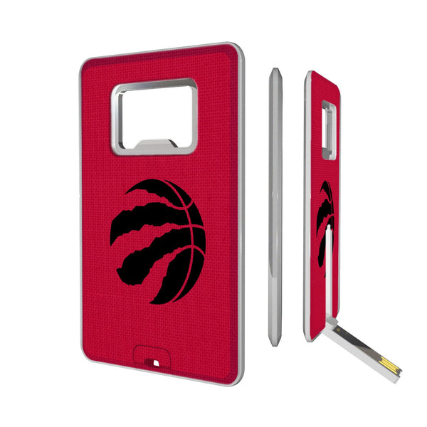 Toronto Raptors Solid Credit Card USB Drive with Bottle Opener 32GB