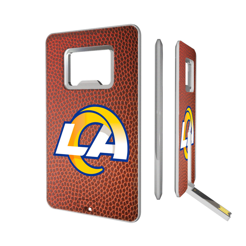 Los Angeles Rams Football Credit Card USB Drive with Bottle Opener 16GB
