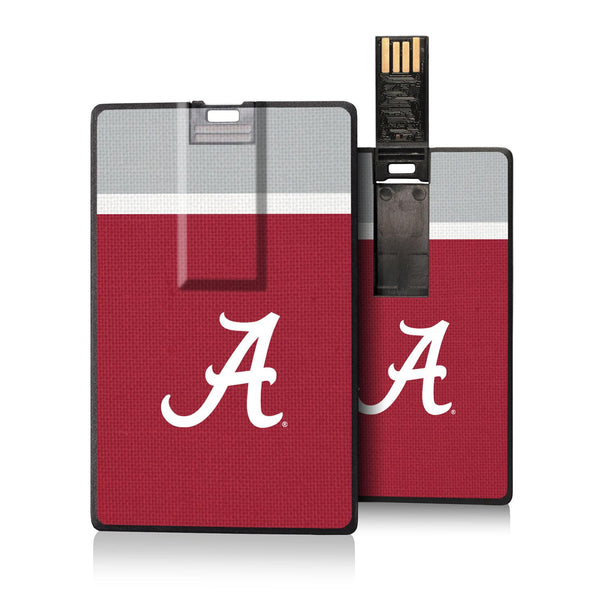 Alabama Crimson Tide Stripe Credit Card USB Drive 32GB
