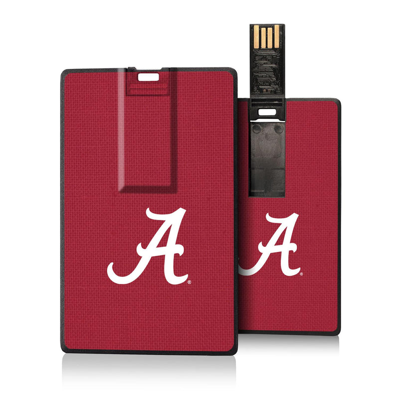 Alabama Crimson Tide Solid Credit Card USB Drive 32GB