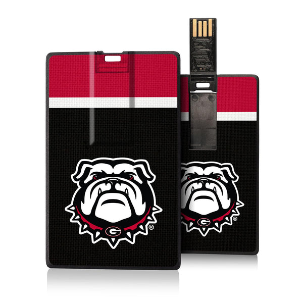 Georgia Bulldogs Stripe Credit Card USB Drive 32GB