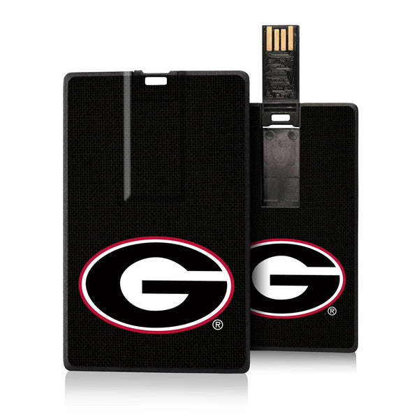 Georgia Bulldogs Solid Credit Card USB Drive 32GB