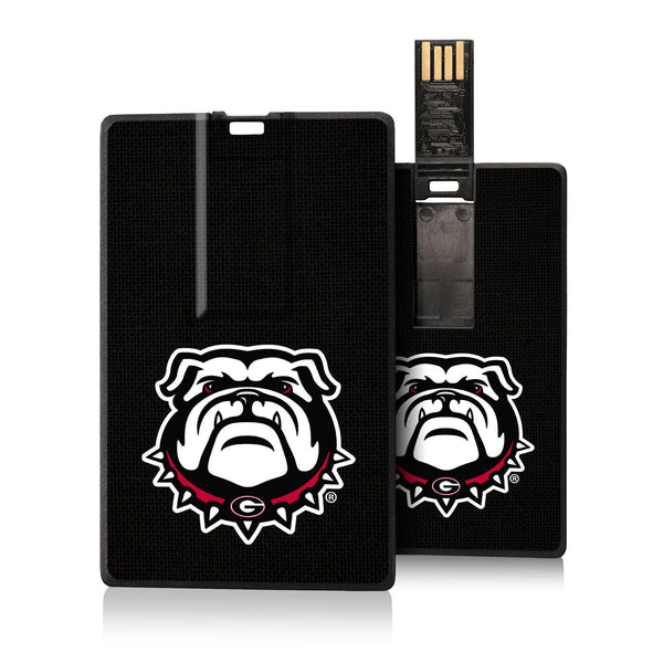 Georgia Bulldogs Solid Credit Card USB Drive 32GB