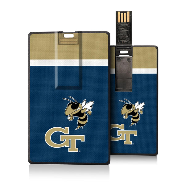 Georgia Tech Yellow Jackets Stripe Credit Card USB Drive 32GB
