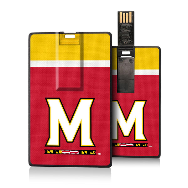 Maryland Terrapins Stripe Credit Card USB Drive 32GB
