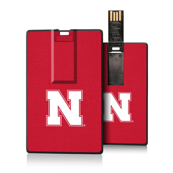 Nebraska Huskers N Solid Credit Card USB Drive 32GB