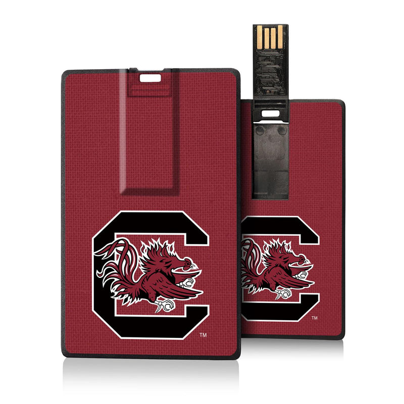 South Carolina Fighting Gamecocks Solid Credit Card USB Drive 32GB