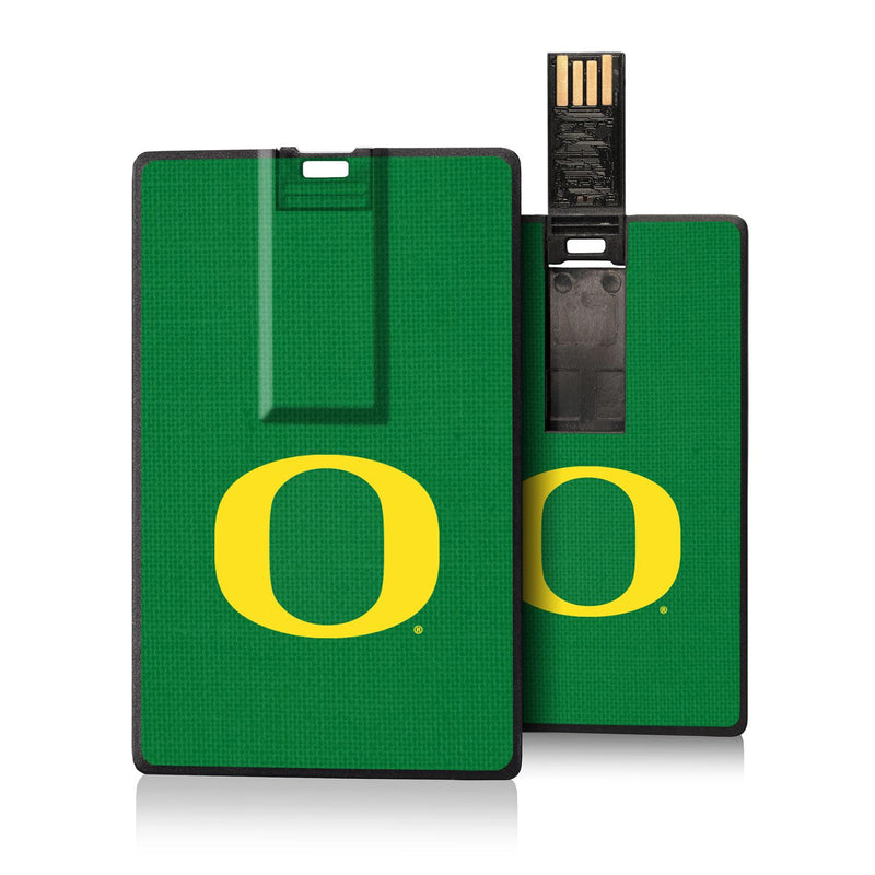 Oregon Ducks Solid Credit Card USB Drive 32GB