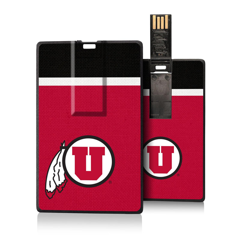 Utah Utes Stripe Credit Card USB Drive 32GB