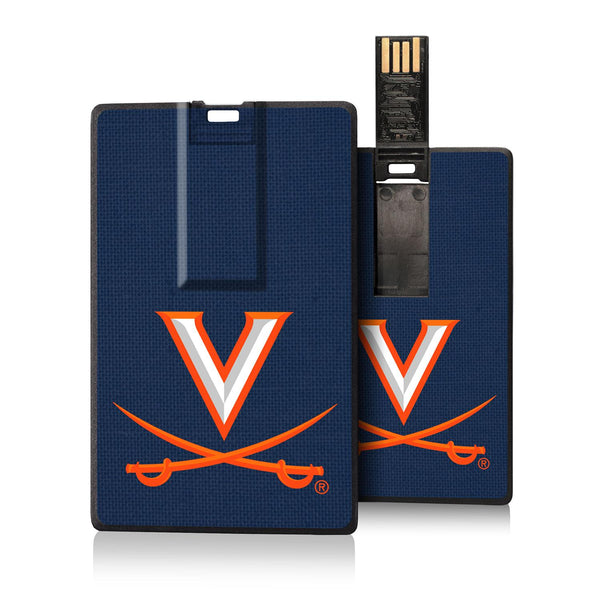 Virginia Cavaliers Solid Credit Card USB Drive 32GB