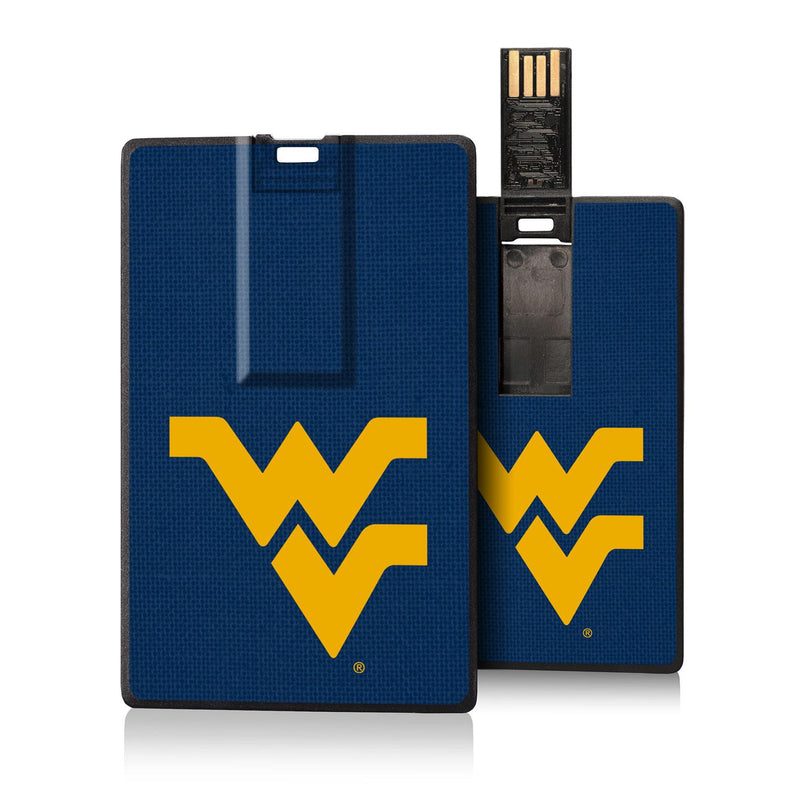 West Virginia Mountaineers Solid Credit Card USB Drive 32GB