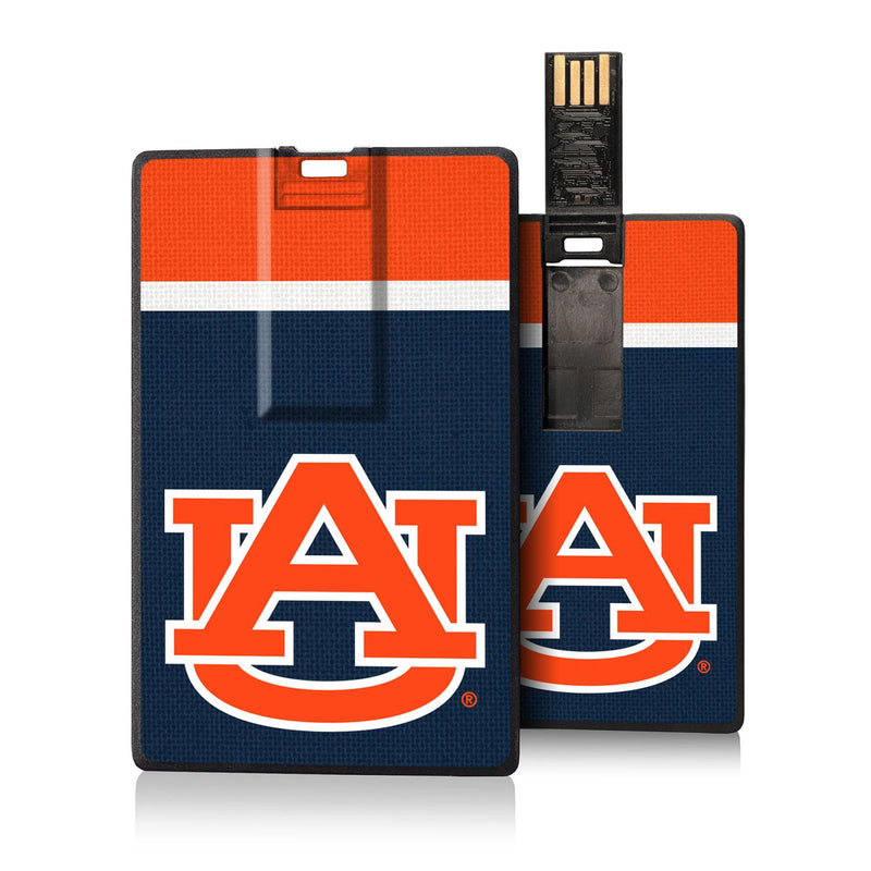 Auburn Tigers Stripe Credit Card USB Drive 32GB