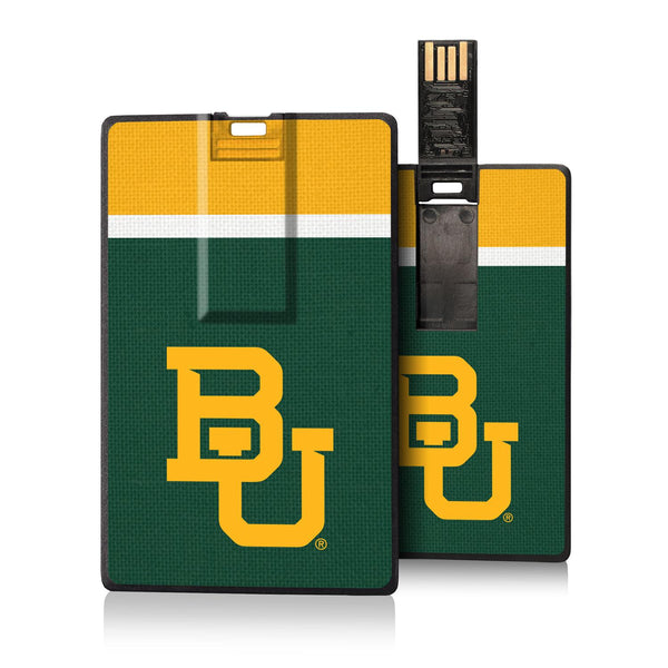 Baylor Bears Stripe Credit Card USB Drive 32GB