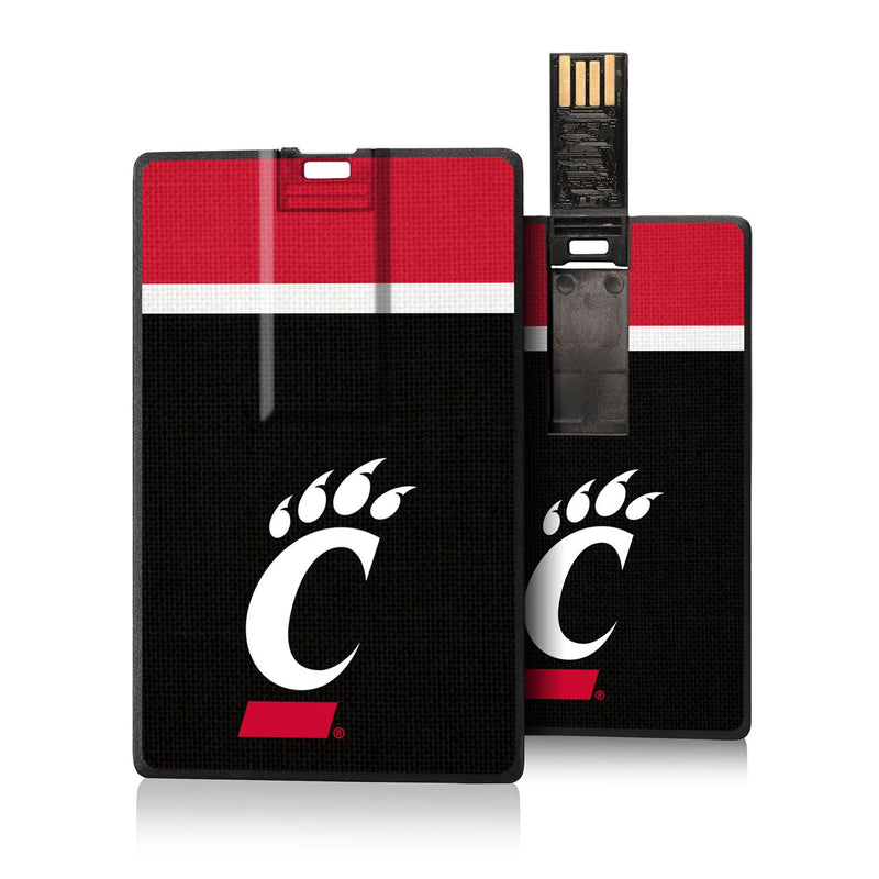 Cincinnati Bearcats Stripe Credit Card USB Drive 32GB