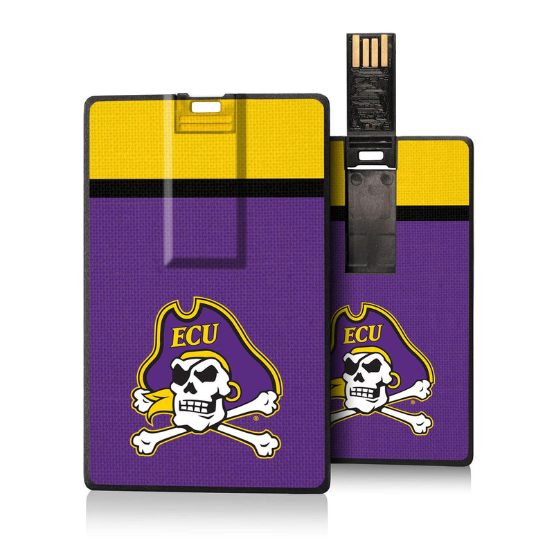 East Carolina Pirates Stripe Credit Card USB Drive 32GB