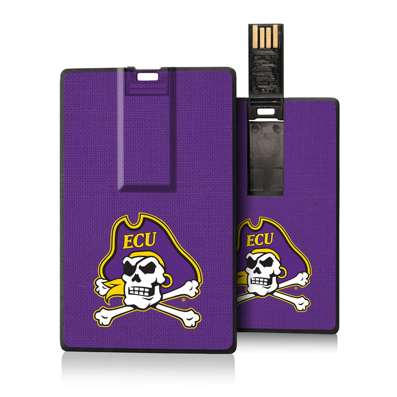 East Carolina Pirates Solid Credit Card USB Drive 32GB