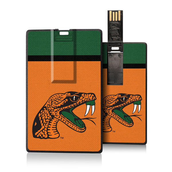 Florida A&M Rattlers Stripe Credit Card USB Drive 32GB
