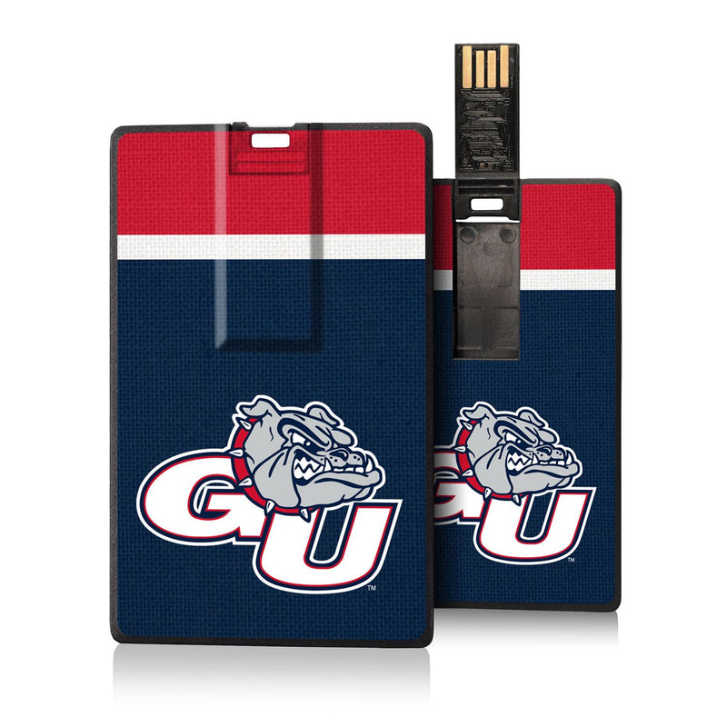 Gonzaga Bulldogs Stripe Credit Card USB Drive 32GB