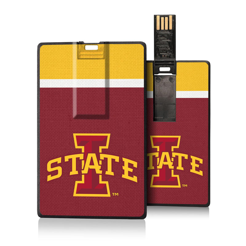 Iowa State Cyclones Stripe Credit Card USB Drive 32GB