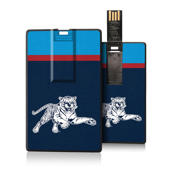 Jackson State Tigers Stripe Credit Card USB Drive 32GB