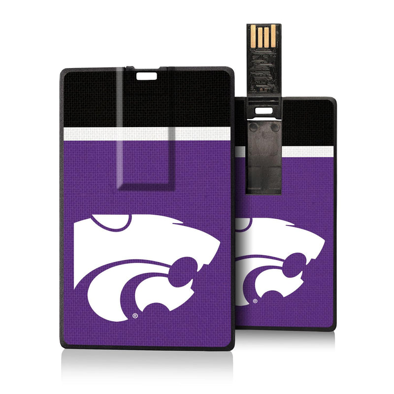 Kansas State Wildcats Stripe Credit Card USB Drive 32GB