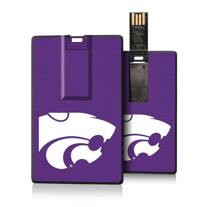 Kansas State Wildcats Solid Credit Card USB Drive 32GB