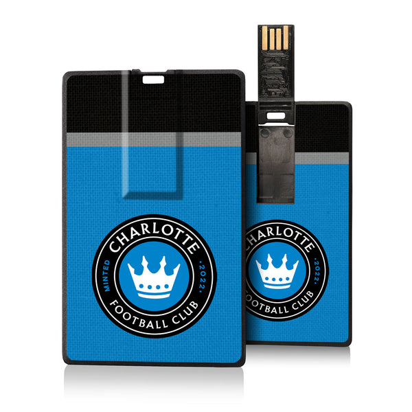 Charlotte FC  Stripe Credit Card USB Drive 32GB