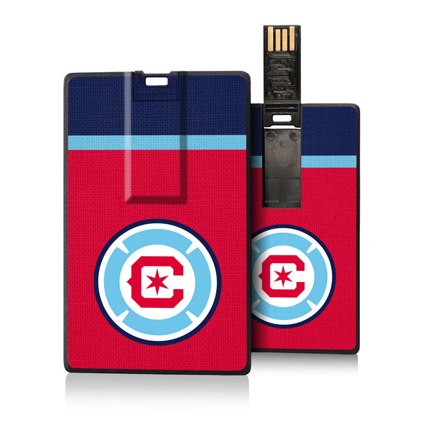 Chicago Fire  Stripe Credit Card USB Drive 32GB