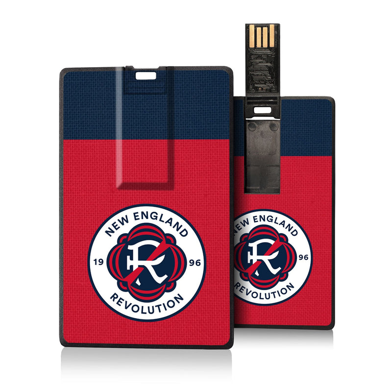 New England Revolution  Stripe Credit Card USB Drive 32GB