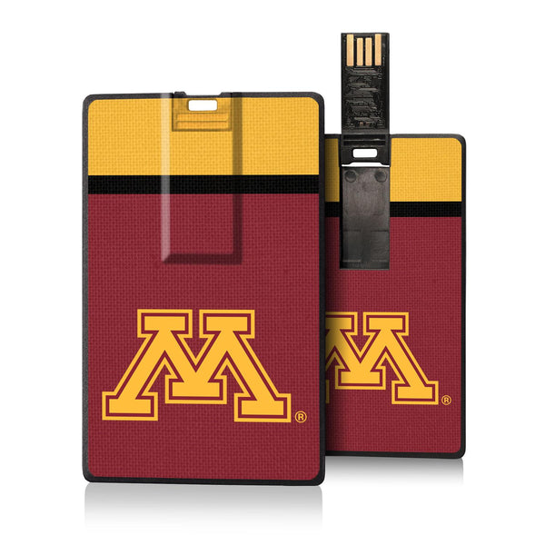 Minnesota Golden Gophers Stripe Credit Card USB Drive 32GB