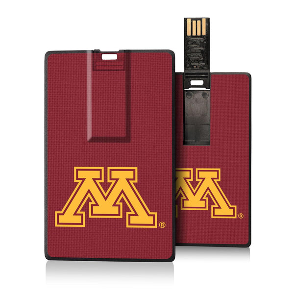 Minnesota Golden Gophers Solid Credit Card USB Drive 32GB
