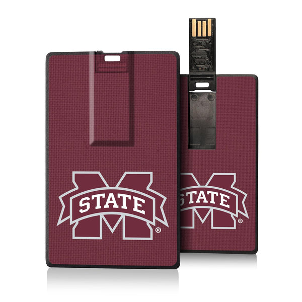 Mississippi State Bulldogs Solid Credit Card USB Drive 32GB