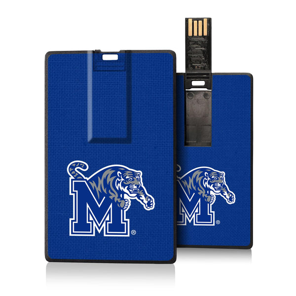 Memphis Tigers Solid Credit Card USB Drive 32GB