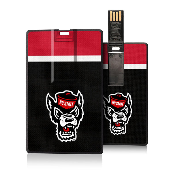 North Carolina State Wolfpack Stripe Credit Card USB Drive 32GB
