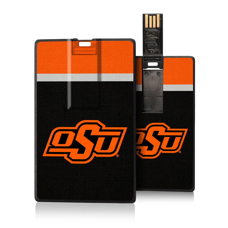 Oklahoma State Cowboys Stripe Credit Card USB Drive 32GB