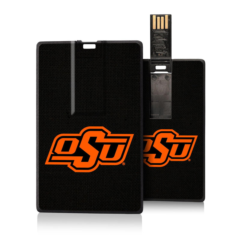 Oklahoma State Cowboys Solid Credit Card USB Drive 32GB