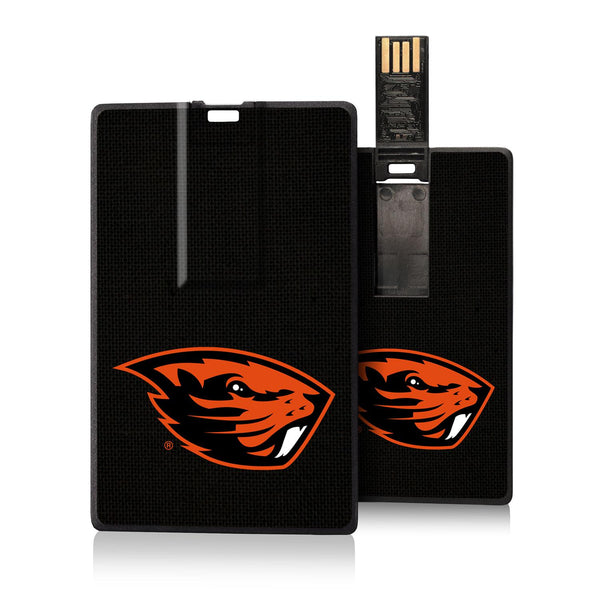 Oregon State Beavers Solid Credit Card USB Drive 32GB