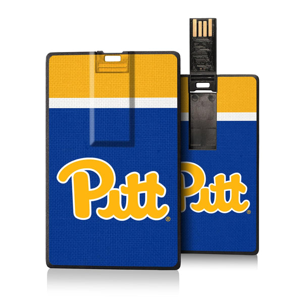 Pittsburgh Panthers Stripe Credit Card USB Drive 32GB