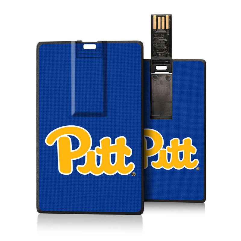 Pittsburgh Panthers Solid Credit Card USB Drive 32GB