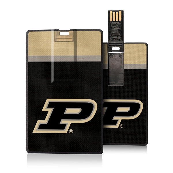 Purdue Boilermakers Stripe Credit Card USB Drive 32GB