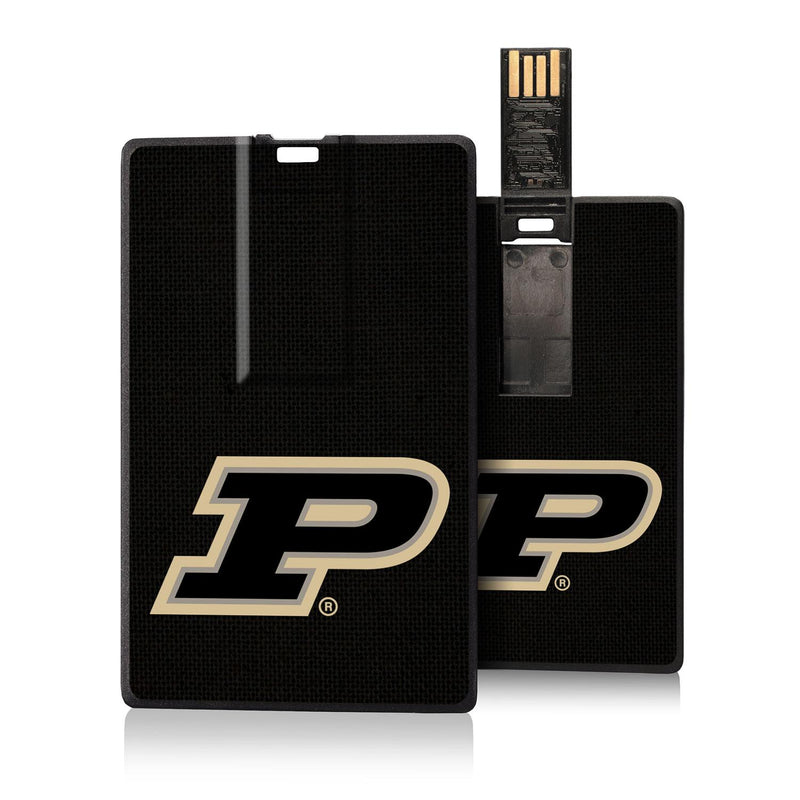 Purdue Boilermakers Solid Credit Card USB Drive 32GB