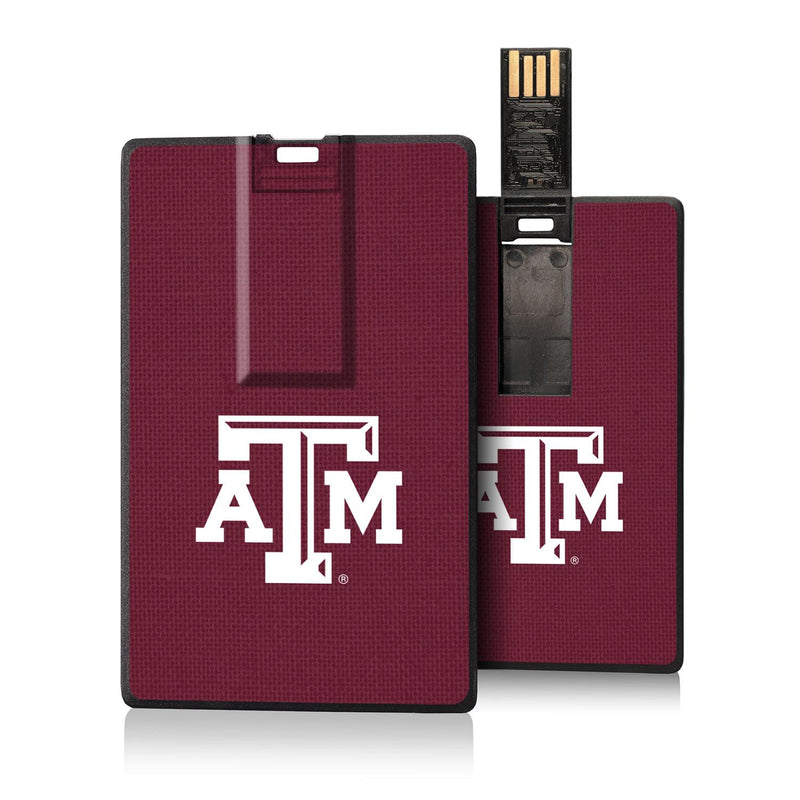 Texas A&M Aggies Solid Credit Card USB Drive 32GB