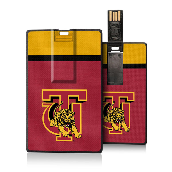 Tuskegee Golden Tigers Stripe Credit Card USB Drive 32GB
