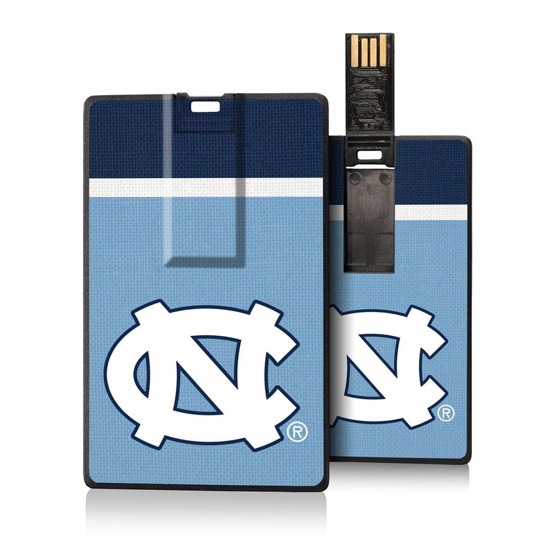 North Carolina Tar Heels Stripe Credit Card USB Drive 32GB