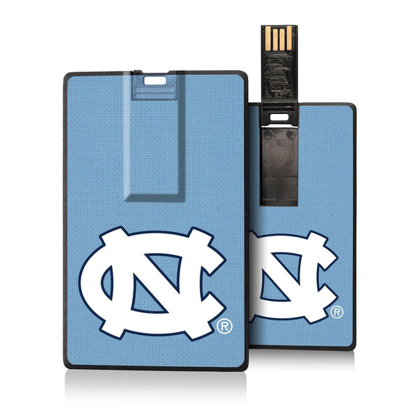 North Carolina Tar Heels Solid Credit Card USB Drive 32GB