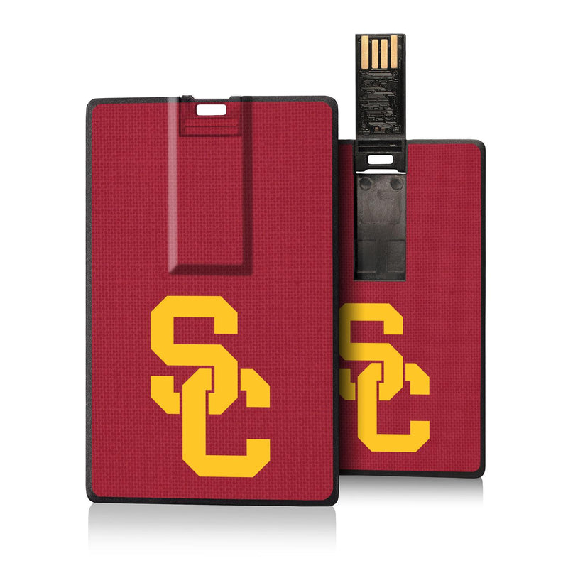 Southern California Trojans Solid Credit Card USB Drive 32GB